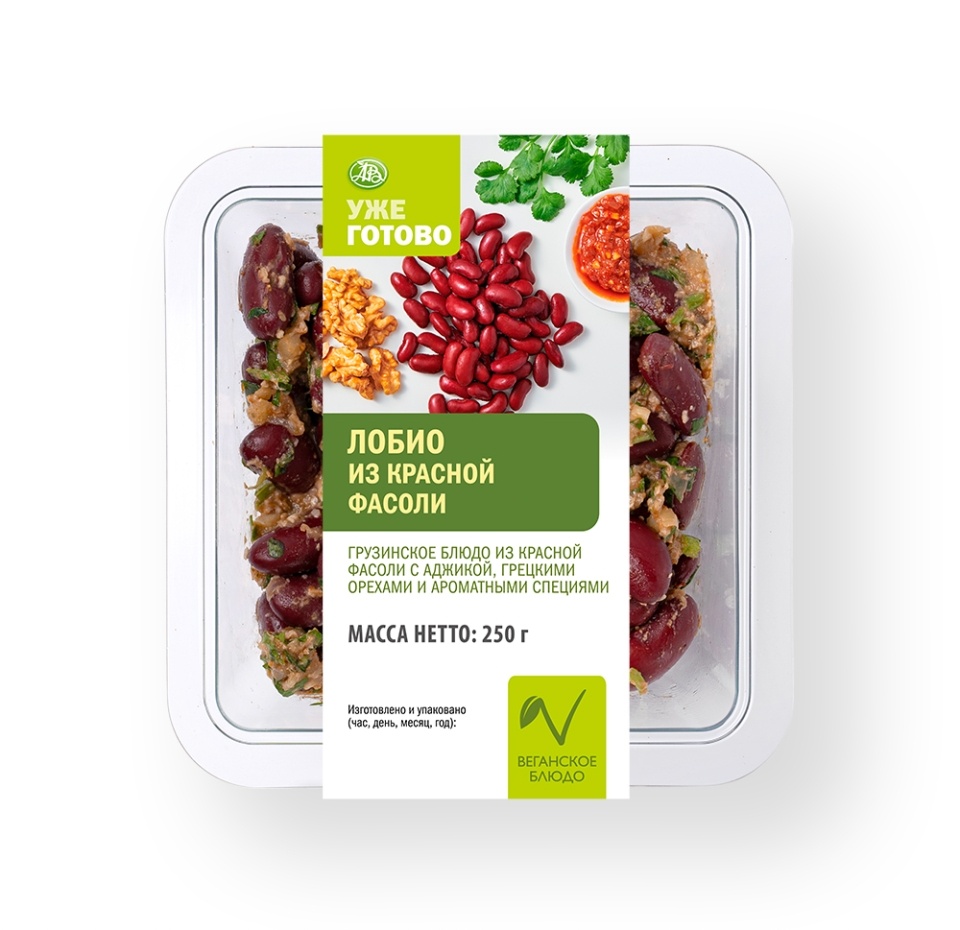 

Лобио из красной фасоли Уже Готово 250 г