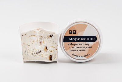 Мороженое Маршмеллоу с шоколадным печеньем 85 г
