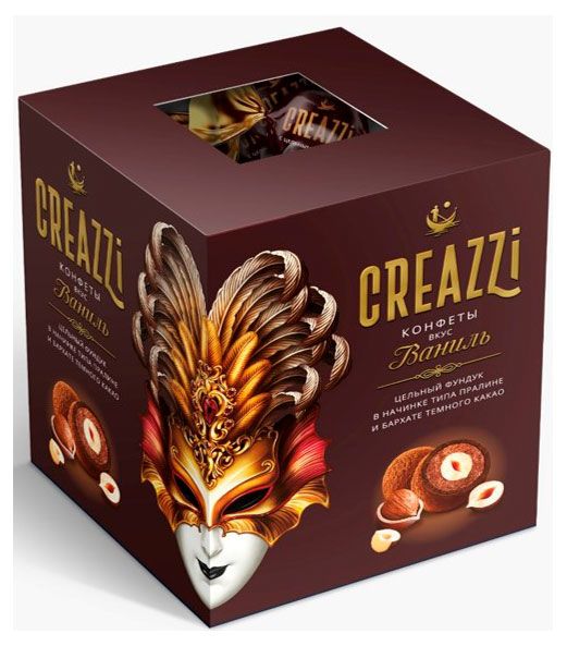

Конфеты Creazzi ваниль с фундуком, 200 г