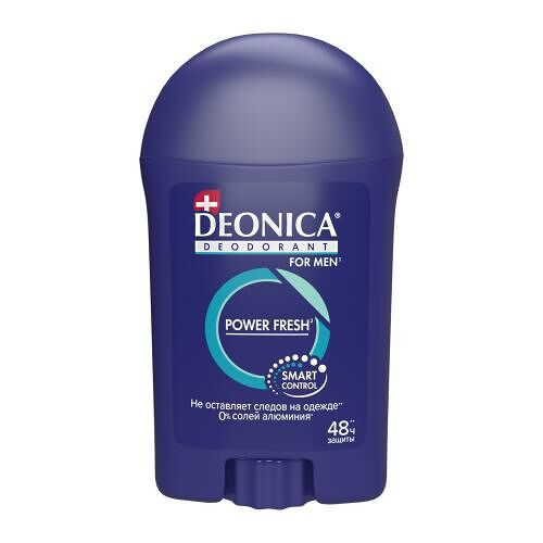 Дезодорант мужской стик Deonica Power Fresh For Men 40 мл