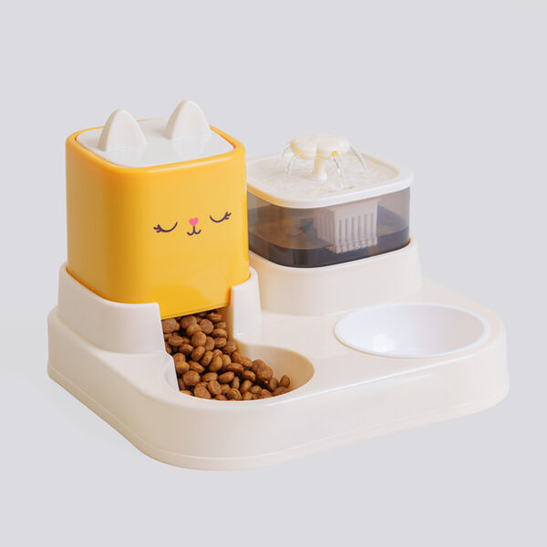 Система кормления Petmax с фонтанчиком, оранжевая