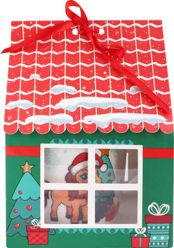 

Кружка Homeclub Лошадка в домике фарфор 350 мл Арт. ED-c12