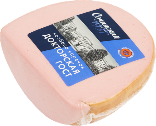 

Колбаса вареная Сочинский мясокомбинат Докторская ГОСТ вес