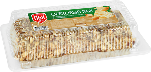 

Торт Первая бисквитная компания Ореховый рай 300 г