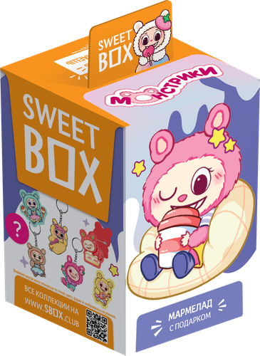 

Мармелад Sweet Box Монстрики с подарком 10 г