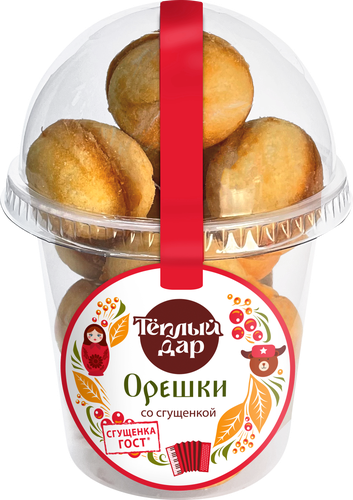 

Орешки Теплый дар со сгущенкой 260 г