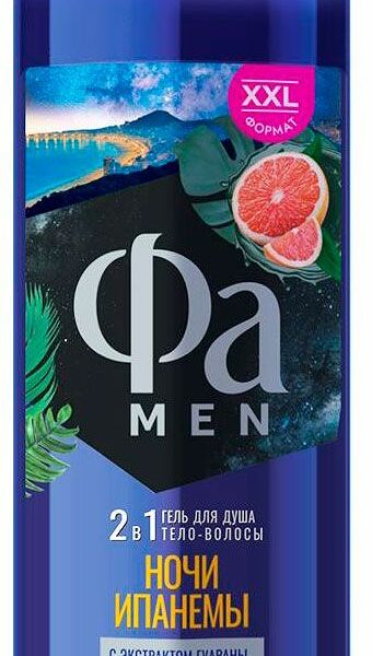 Гель для душа Fa Men Ночи Ипанемы 450 мл