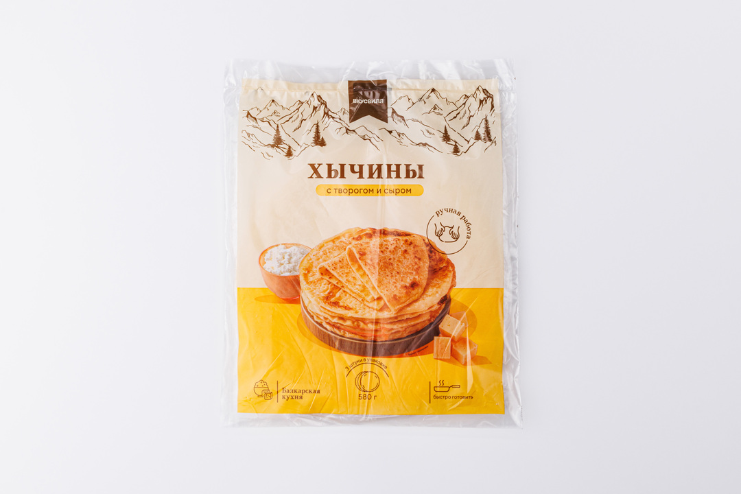 

Хычины ВкусВилл с творогом и сыром замороженный 580 г