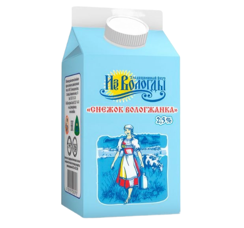 

Снежок Вологжанка 2.5% 470 г