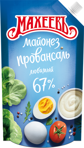 

Майонез Махеевъ Провансаль Любимый 67% 380 г