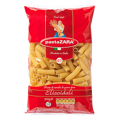 Изделия макаронные Pasta Zara №45 Elicoidali из тв сорт пшен 500г