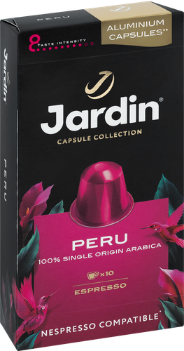 

Кофе молотый Jardin Перу в капсулах, 10 капсул