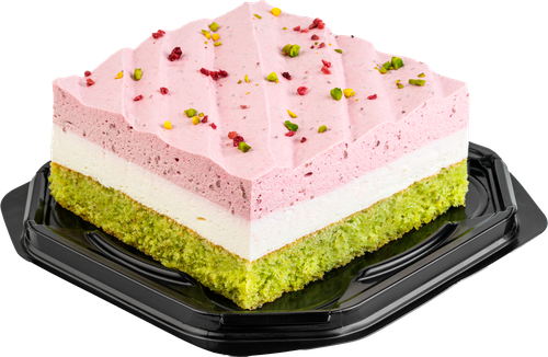 

Торт La Creme Фисташковый с малиной 500 г