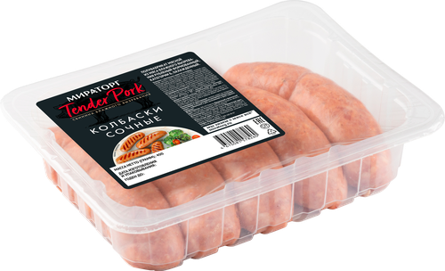 

Колбаски Мираторг Сочные охлажденные 400 г