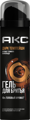Гель для бритья Акс Dark Temptation 200 мл