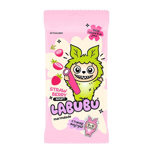 

Жевательный мармелад Labubu Карандаш кислая клубника 75 г