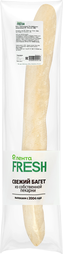 

Багет Традиционный, замороженный, 260г