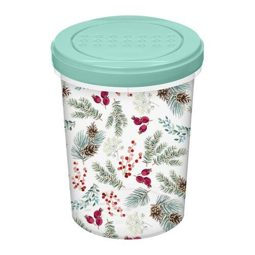 Банка Homver с завинчивающейся крышкой 1 л