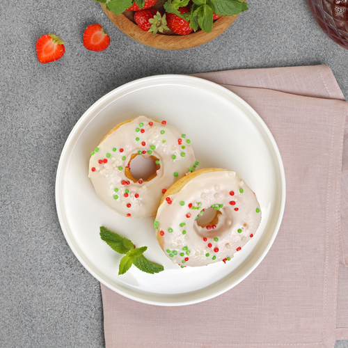 

Донат Лента Fresh малина с малиновой начинкой, 65 г