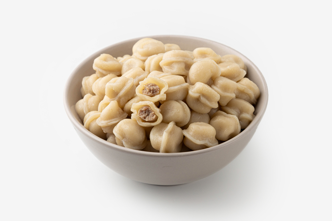 

Пельмени ВкусВилл микро с говядиной 500 г