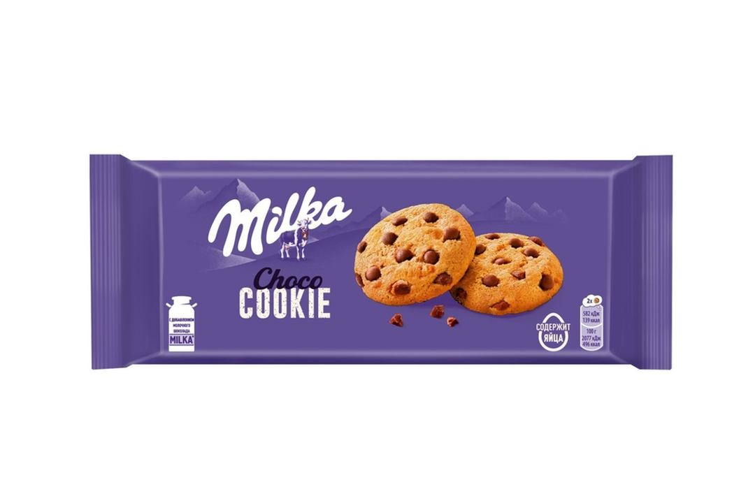 

Печенье Milka с кусочками молочного шоколада 126 г