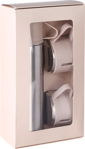 

Набор для напитков Actiwell Термос и 3 кружки, цвет набора в ассортименте