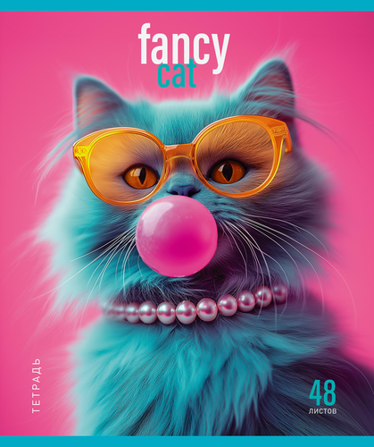 

Тетрадь общая ПЗБМ Модные зверушки Клетка 48 л 1 шт в ассортименте