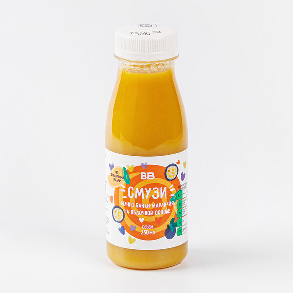 Смузи ВкусВилл Манго-маракуйя 250 мл