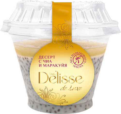 

Десерт Delisse De Luxe с чиа и маракуйя 180 г