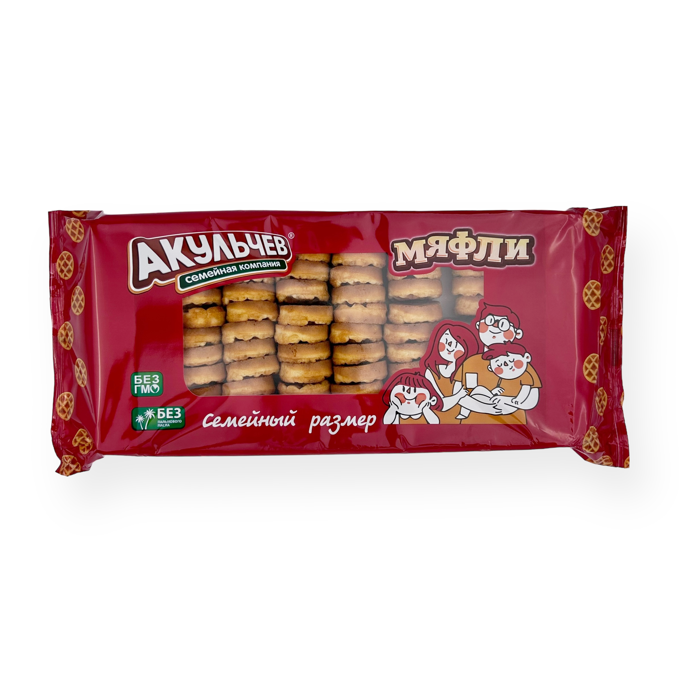 

Вафли мяфли Акульчев 620 г