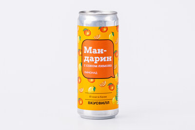 Лимонад ВкусВилл Мандарин 320 мл