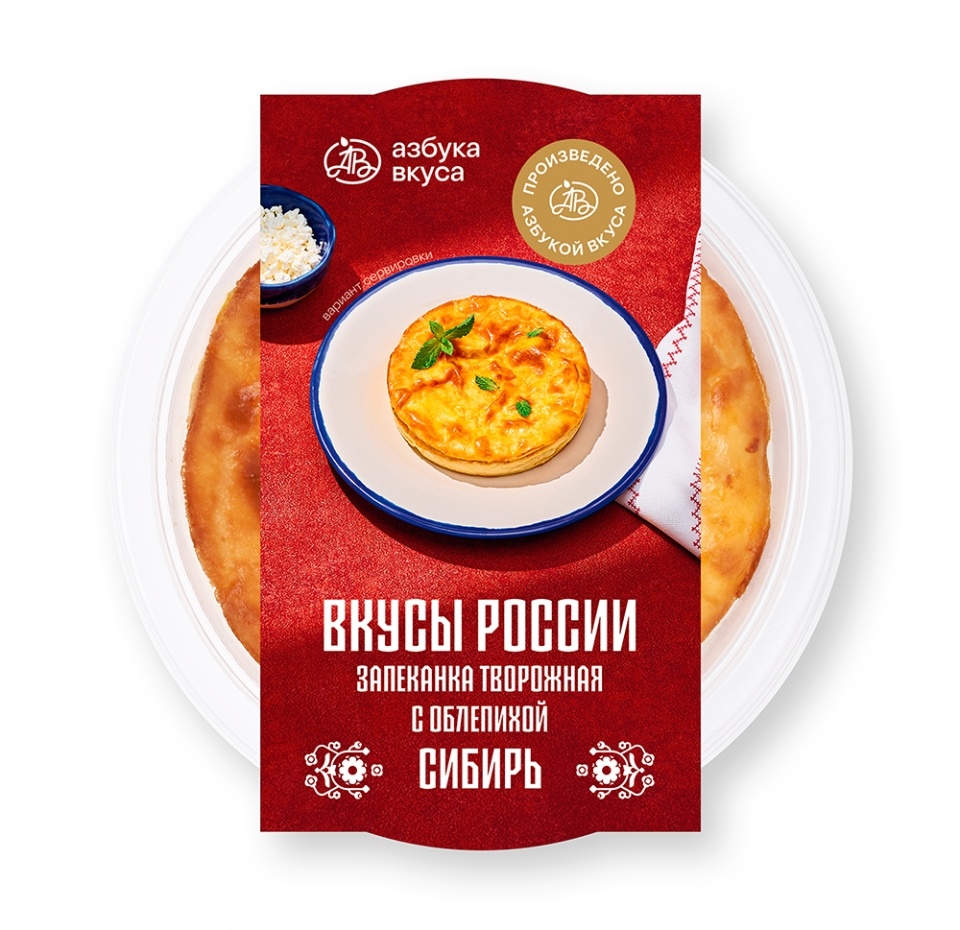 

Запеканка творожная Азбука вкуса Вкусы России с облепихой 220 г