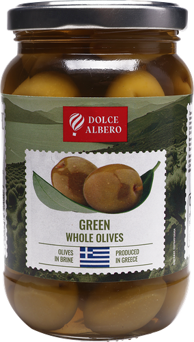 Оливки с косточкой DOLCE ALBERO зеленые крупные