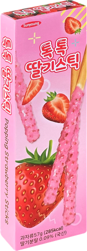 

Печенье Sunyoung Палочки со вкусом клубники 57 г