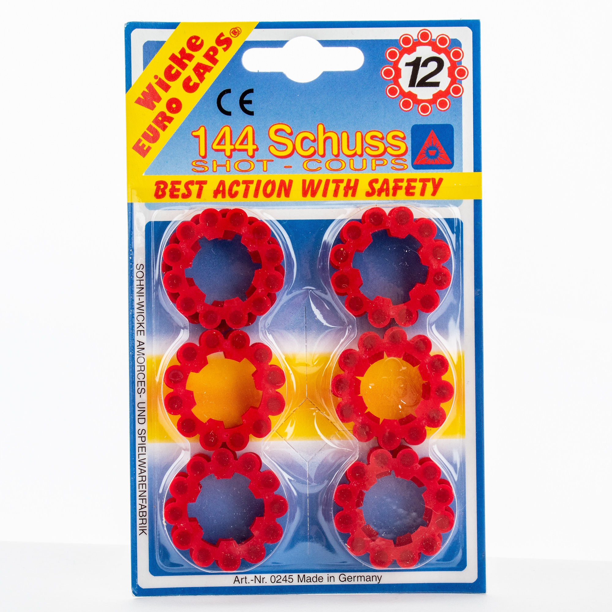 

Пистоны Sohni-Wicke Wicke Euro Caps 12-зарядные 12 шт.