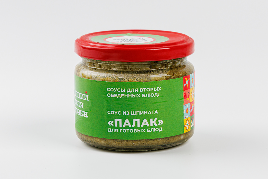 

Соус из шпината ВкусВилл Палак для готовых блюд 200 г