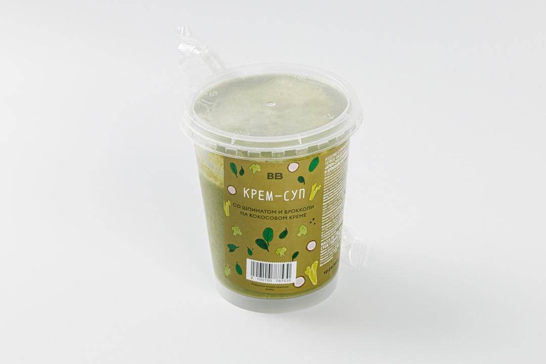 

Крем-суп ВкусВилл со шпинатом и брокколи на кокосовом креме 300 г