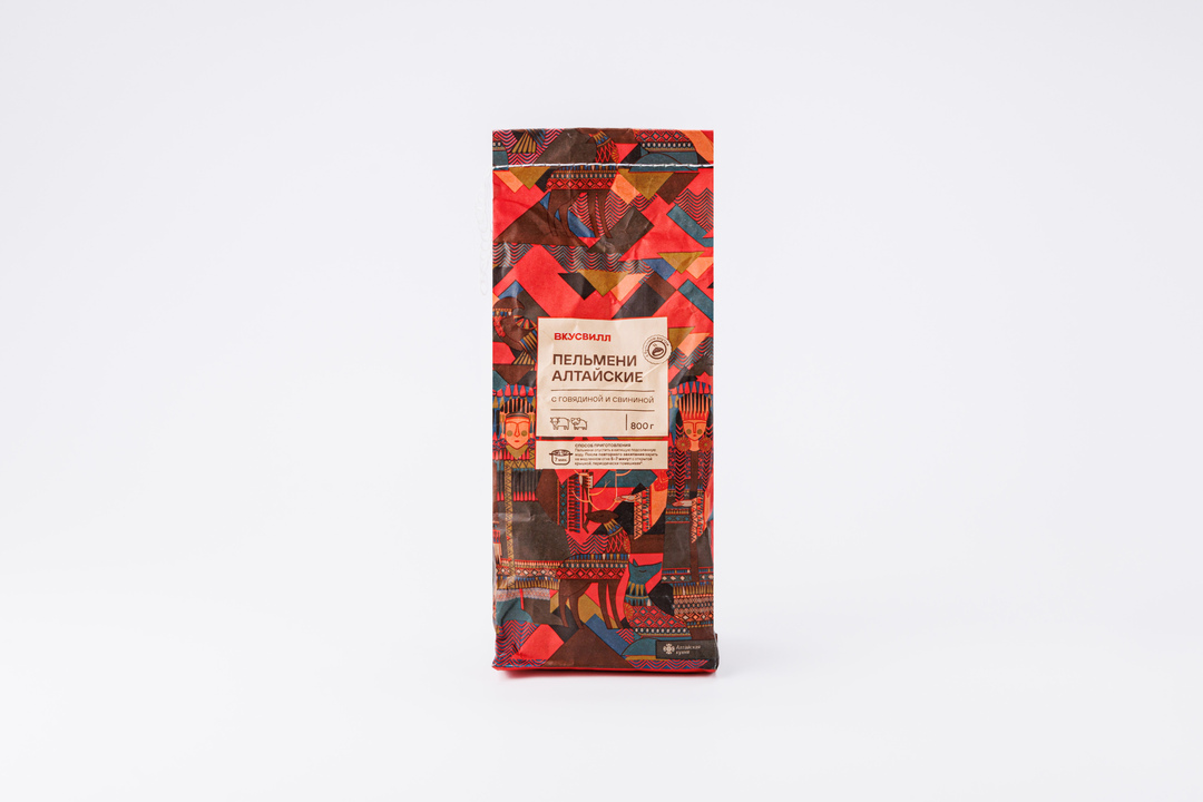

Пельмени ВкусВилл Алтайские с говядиной и свининой 800 г
