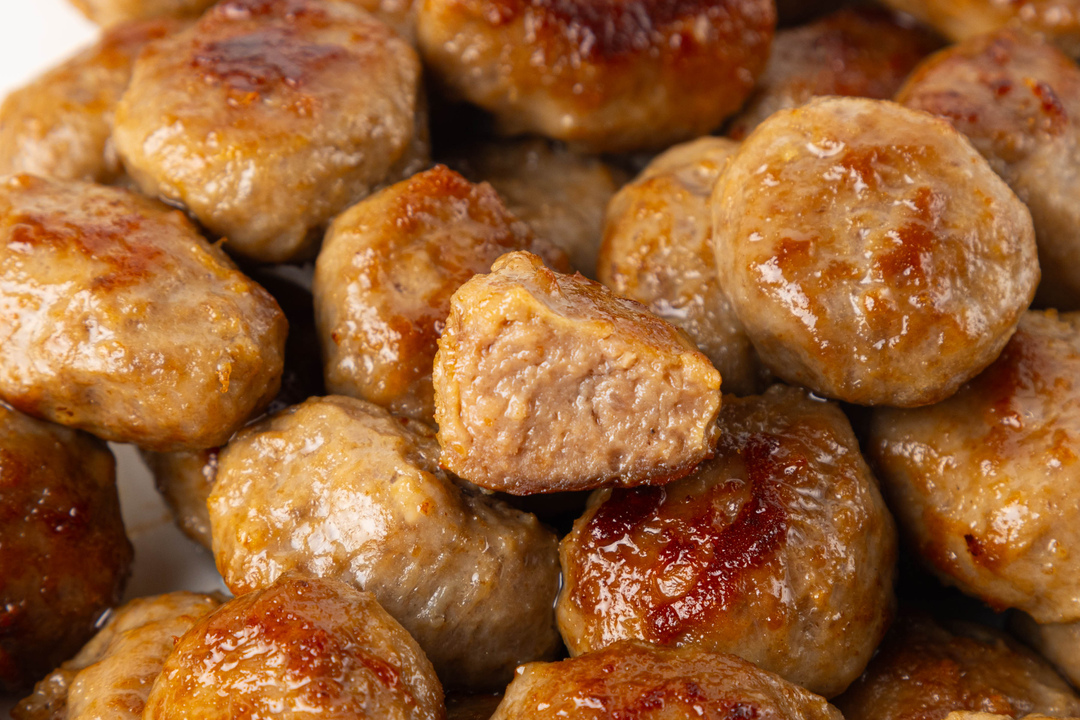 

Фрикадельки мини ВкусВилл из говядины со сливками замороженные 450 г