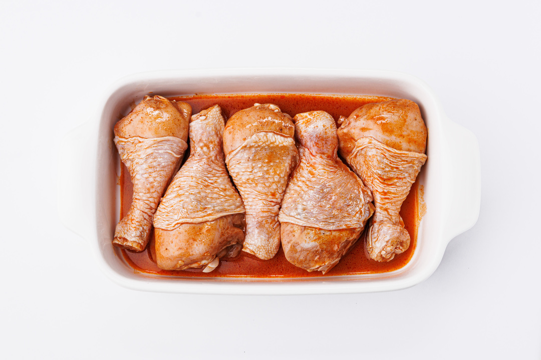 

Голень цыпленка-бройлера ВкусВилл в маринаде Пряный 750 г