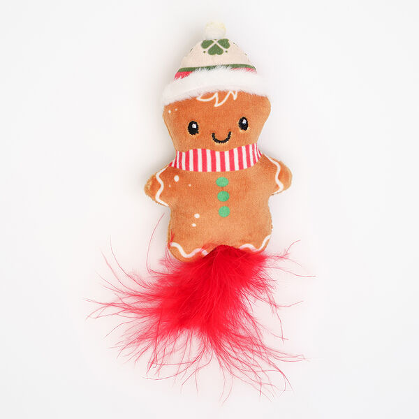 Игрушка Rurri для кошек Пряничка с мятой 7х3х14 см