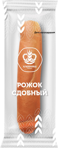 

Рожок Хлебнаш сдобный 50 г