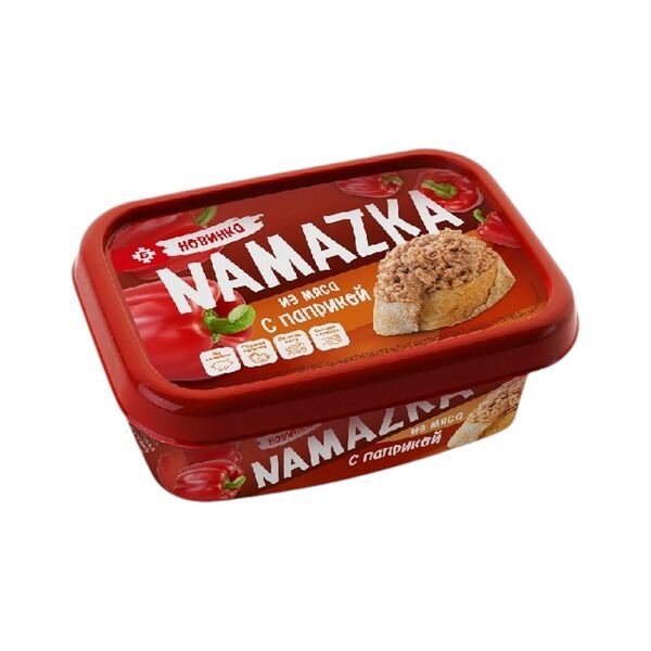 Намазка с паприкой м/р вар изд колб из терм обраб ингр 150г газ Брестский МК