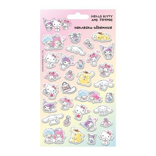 Объемные наклейки P.ink Хеллоу Китти