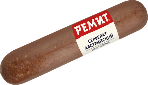 

Колбаса варено-копченая Ремит Сервелат Австрийский вес
