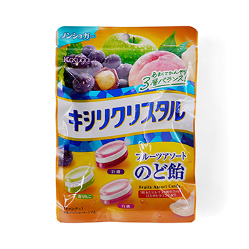 

Карамель леденцовая Kasugai Xylicrystal Fruits 67 г