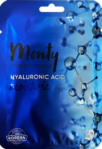 

Маска тканевая Monty Tencel Гиалуроновая кислота увлажняющая 25 мл