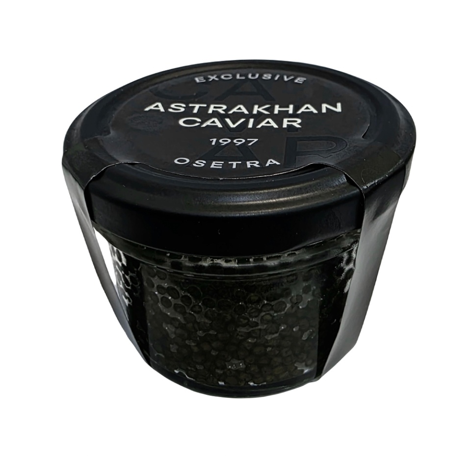 

Черная икра Астраханская икра Premium осетровая зернистая 125 г