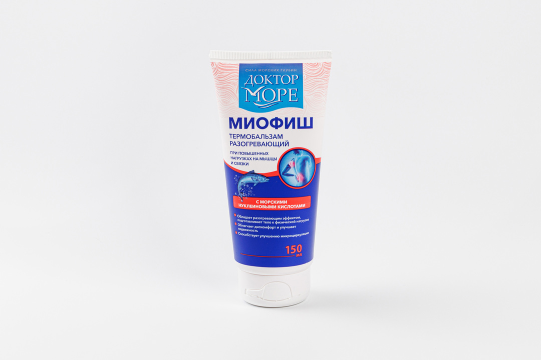 

Термобальзам Доктор Море Миофиш разогревающий с нуклеиновыми кислотами 150 мл