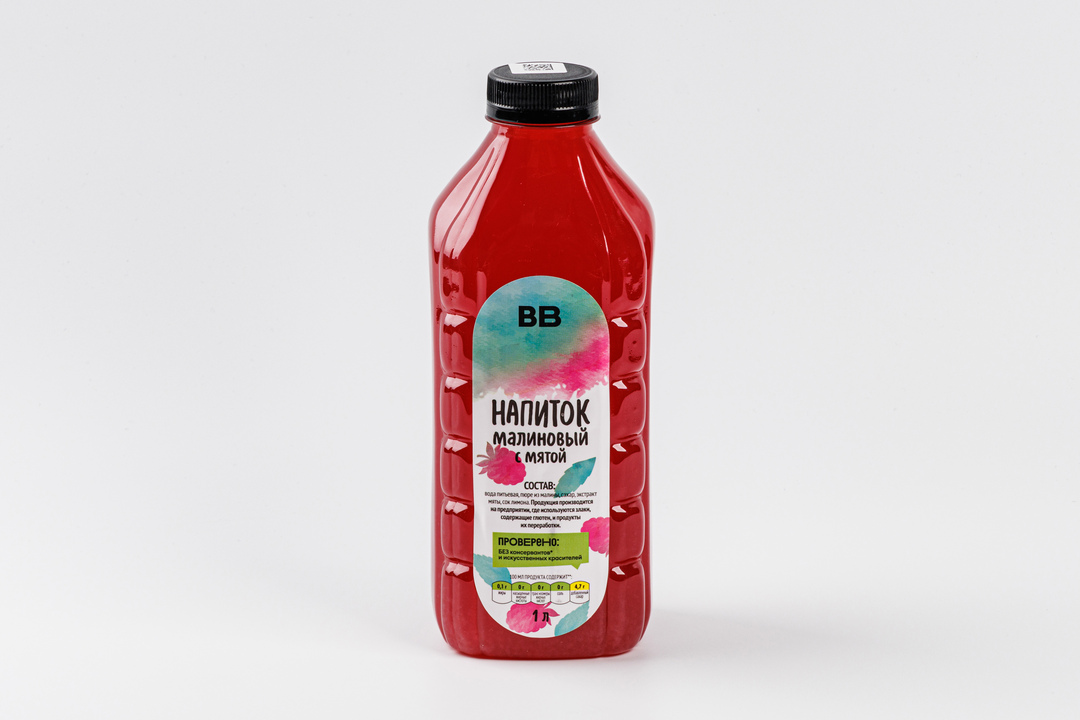 

Напиток ВкусВилл малиновый с мятой 1 л